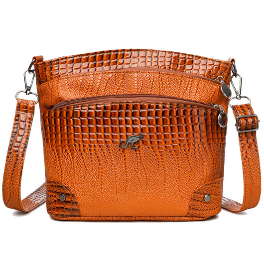 Bolso Vintage Multicompartimento para Madre - Bandolera Casual - Image 7