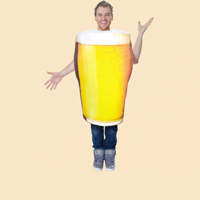 Disfraz de Taza de Cerveza Halloween - Cosplay Divertido