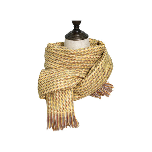 Pashmina Gruesa de Cachemira Europea con Flecos - Bufanda Térmica Premium - Image 14