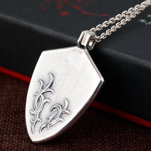 Pendiente Espada y Escudo para Hombre - Joya de Acero Inoxidable - Image 10