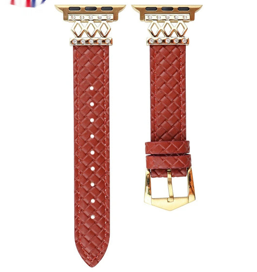 Reloj Mujer Correa Cuero Genuino Diseño Diamante Clásico - Image 11
