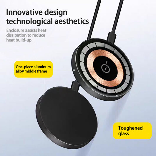 Cargador Inalámbrico Magnético 15W para iPhone 17 Pro y Modelos Anteriores - Image 3