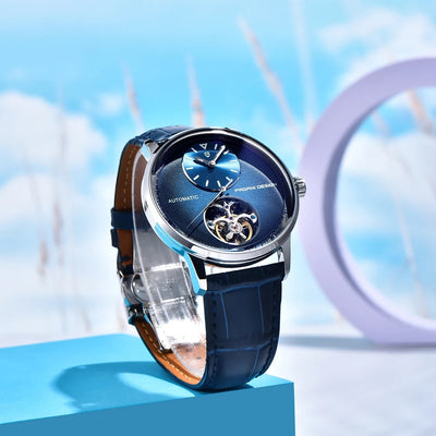 Reloj Automático Tourbillon de Lujo para Hombre con Esfera Luminosa - Image 2