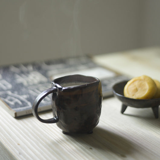 Taza de Cerámica Artesanal Retro - Taza Multiusos para Café, Leche y Bebidas - Image 10