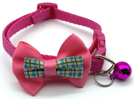 Collar Cuadrille con Moño para Gatos - Diseño Adorable - Image 4