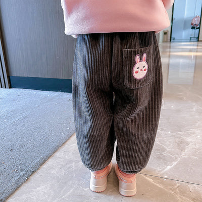 Pantalones Holgados de Forro Polar para Niñas - Comodidad y Calidez - Image 6