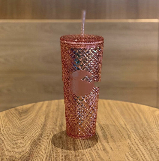 Vaso Reutilizable de Doble Capa con Popotes Incluidos - Image 10