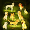 Lámpara Decorativa Luminosa Paisaje Animales