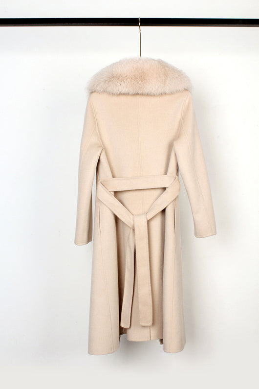 Abrigo de Lana Reversible Doble Faz con Cinturón - Corte Slim Otoño Invierno - Image 18