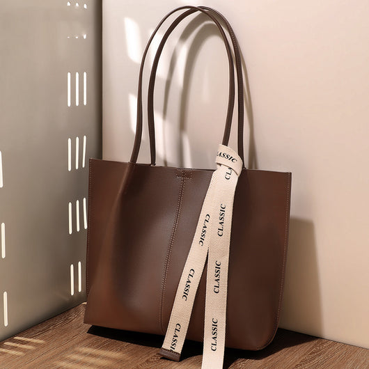 Bolso Tote de Cuero Premium - Gran Capacidad para Mujer - Image 8
