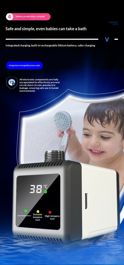 Ducha Portátil Eléctrica para Baño al Aire Libre - Image 14