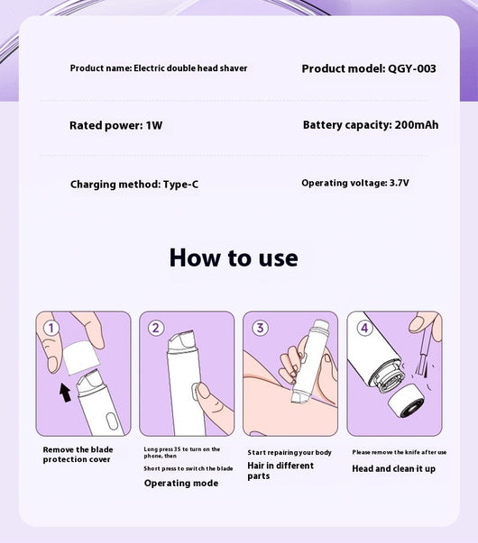 Afeitadora y Trimmer para Mujer - Image 9