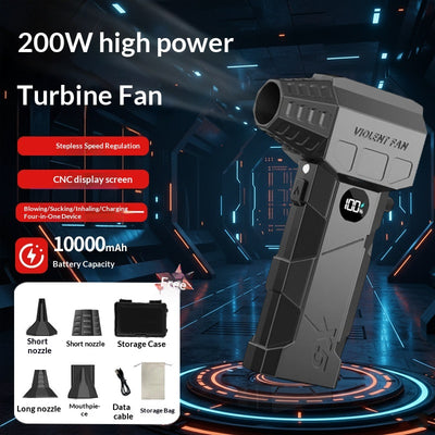 Ventilador Turbo de Alto Rendimiento 130,000 RPM Portátil - Image 7