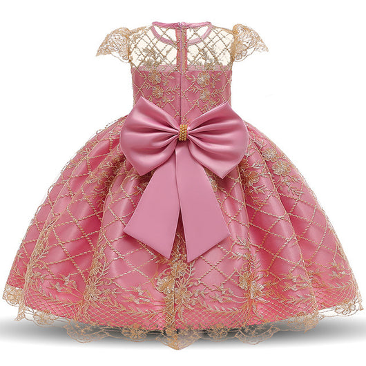 Vestido de Princesa Esponjoso con Bordados Estilo Occidental - Image 6