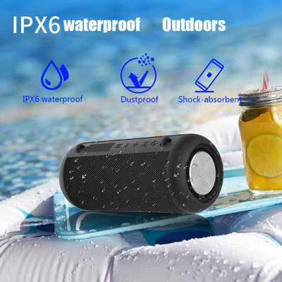 Parlante Bluetooth Portátil 20W con Subwoofer para Deportes y Exterior - Image 3