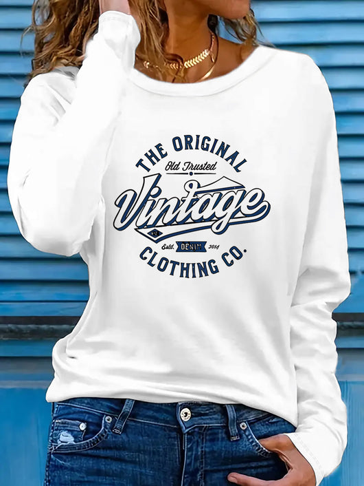 Camisetas Estampadas de Manga Larga para Otoño e Invierno - Image 34
