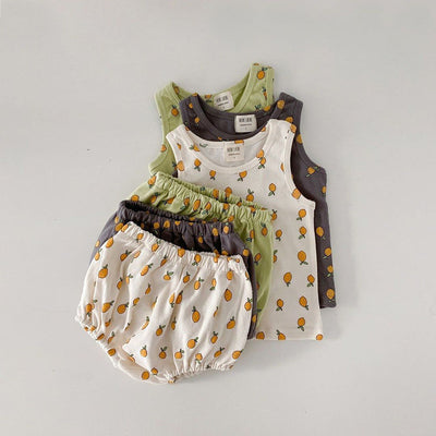Conjunto Deportivo Estampado sin Mangas - Image 9