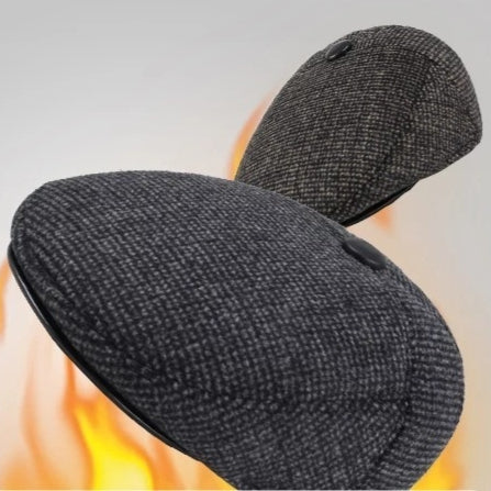 Gorra de Invierno Casual para Hombre con Visera