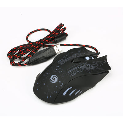 Ratón Gaming USB 5500 DPI con 7 Botones, Retroiluminación LED y Diseño Ergonómico - Image 4