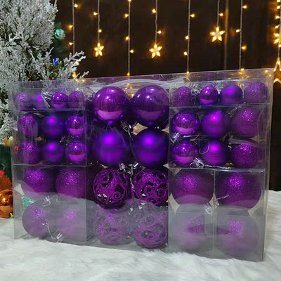 Set de Esferas Navideñas 3-6cm Decorativas para Árbol de Navidad - Image 17