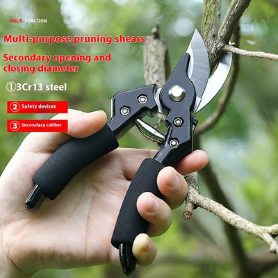 Podadora de Acero Inoxidable Profesional para Ramas Gruesas y Bonsái
