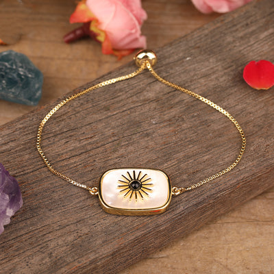 Colgante de Piedra con Girasol Pavé para Mujer - Image 20