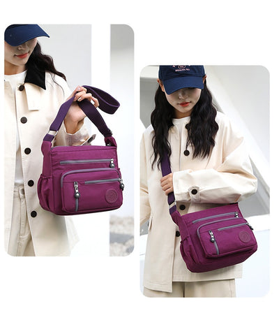 Bolsa Mensajero de Hombro Grande con Capacidad Expandible para Viajes - Image 22