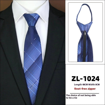 Corbata con Cierre Ejecutiva sin Nudo para Hombre - Image 29