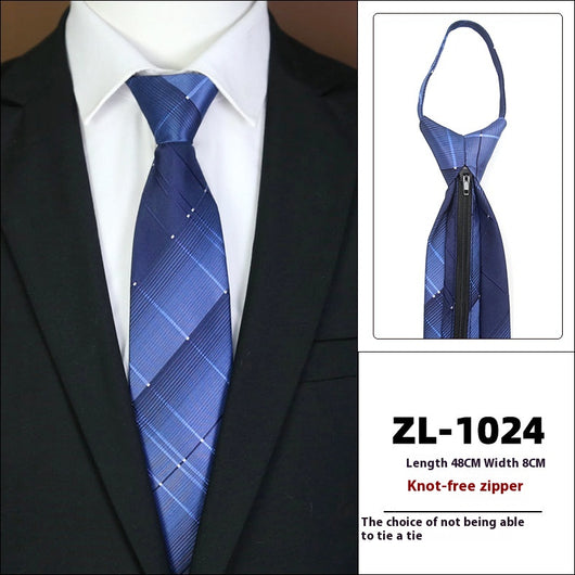 Corbata con Cierre Ejecutiva sin Nudo para Hombre - Image 29