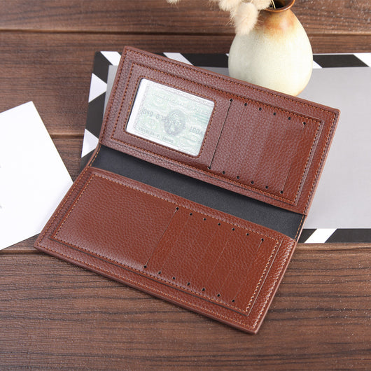 Billetera para Hombre con Patrón Texturizado - Múltiples Compartimentos - Image 9