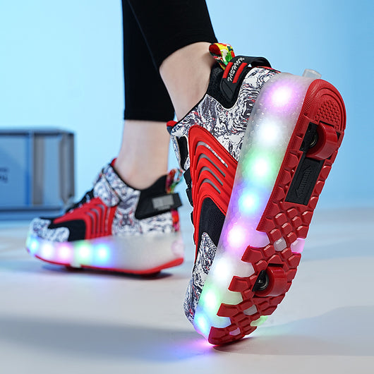 Zapatos LED con Ruedas para Niños - Carga Inalámbrica - Image 21