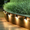 Luz LED Solar para Escaleras y Cercas - Lámpara Impermeable para Jardín