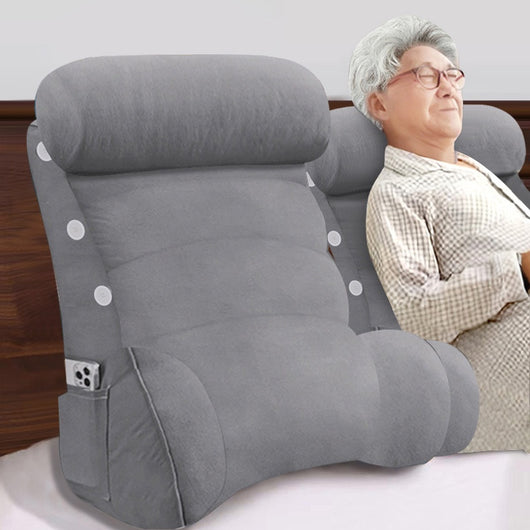 Sofá Reclinable Bedhead con Respaldo Grande y Bolsa Suave