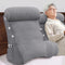 Sofá Reclinable Bedhead con Respaldo Grande y Bolsa Suave