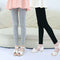 Leggings Niña Verano Modal Delgado Pantalón 3/4 Elástico Talla Grande