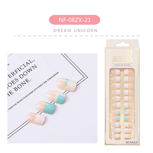 Uñas Postizas con Brillo Waterproof - Kit DIY en Caja - Image 21