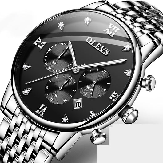 Reloj Cronógrafo Multifunción con Luz Nocturna y Resistencia al Agua - Image 3