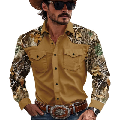 Camisa Vaquera Clásica de Manga Larga para Hombre - Image 13