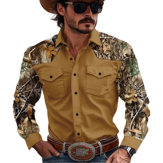 Camisa Vaquera Clásica de Manga Larga para Hombre - Image 13