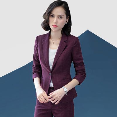 Traje Profesional para Mujer Ejecutiva - Pantalón y Blazer - Image 14