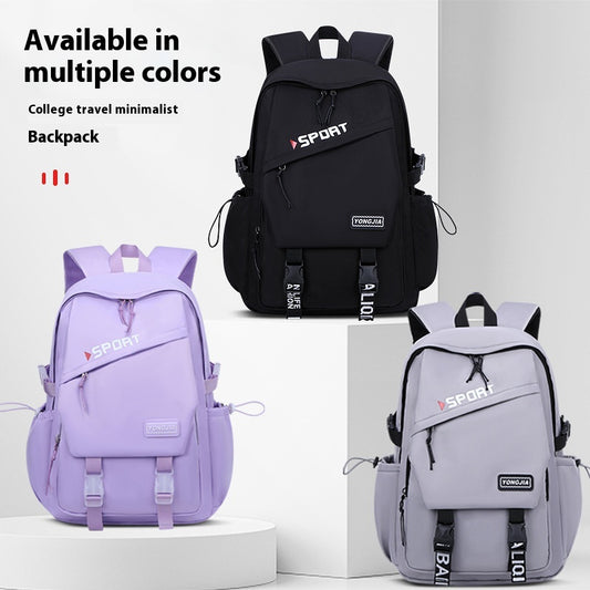 Mochila Escolar de Gran Capacidad Trend Simple