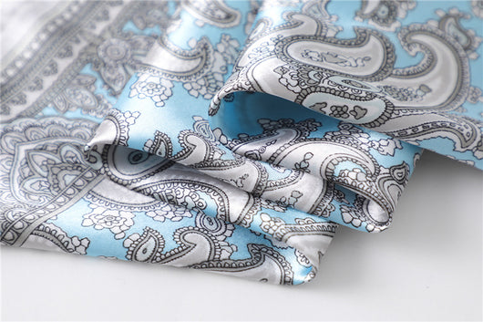 Pañuelo Retro Cuadrado Pequeño de Cachemira para Mujer - Image 47