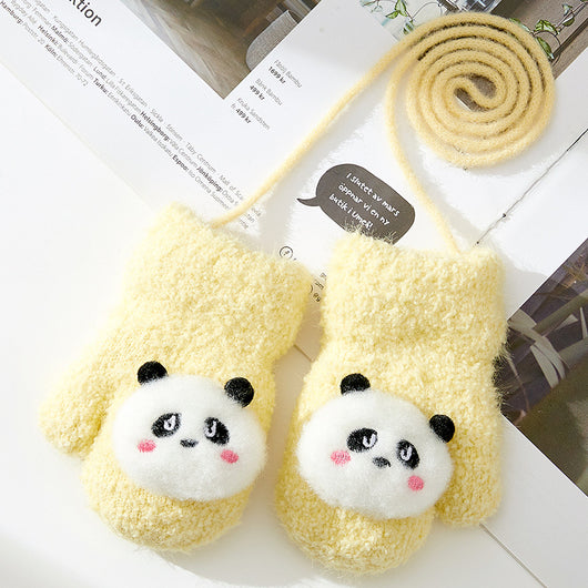 Guantes Cálidos para Bebé con Diseño Cartoon - Manoplas de Invierno - Image 7