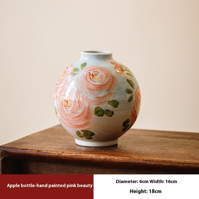 Florero Hidropónico de Cerámica Artesanal Jingdezhen Estilo Retro Chino - Image 26