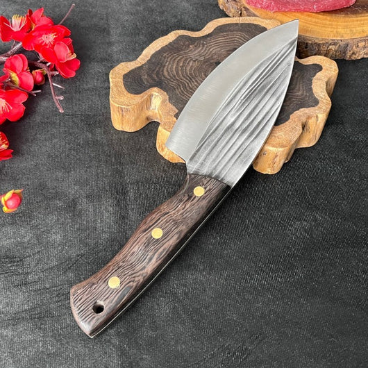 Cuchillo de Cocina Forjado a Mano en Acero Inoxidable Puro - Image 6