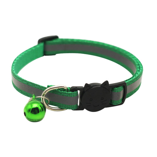 Collar Reflectante para Gatos con Campana y Diseño Colorido - Image 28