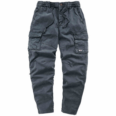 Pantalón Cargo de Algodón Puro con Múltiples Bolsillos - Image 2