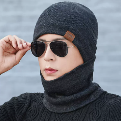 Gorro de Lana Grueso Tejido con Forro Polar para Hombre - Image 23