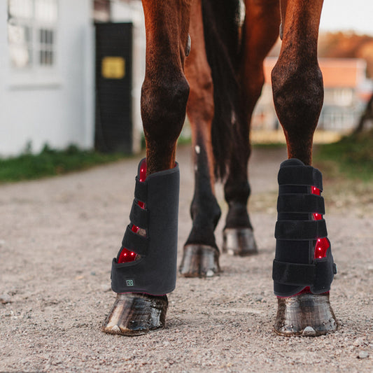 Dispositivo de Fototerapia Infrarroja Portátil para Recuperación de Lesiones en Mascotas y Caballos