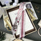 Silk Scarf Arm Bag Ribbon Thin Narrow Long Hair Band Decoration Small Scarf 23 Rabbit
